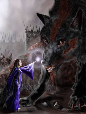 Carcaroth and Luthien