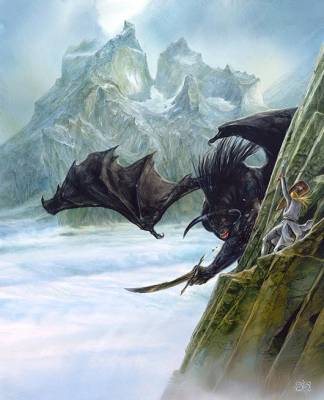 Glorfindel and the Balrog